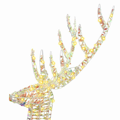 3D Reindeer 250 LEDs Warm white 96 x 40 x 180 cm PET