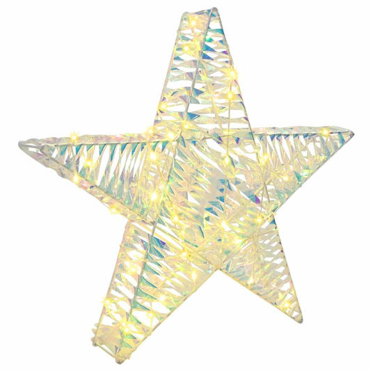 3D Star 50 LEDs Warm white 55 x 52.5 x 9 cm PET