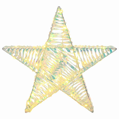 3D Star with 50 LEDs Warm white 55 x 52.5 x 9 cm PET