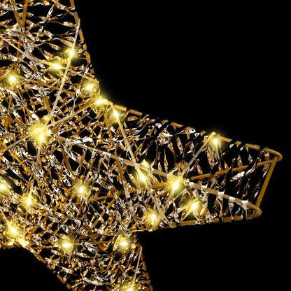 3D Star 50 LEDs Warm white 55 x 52.5 x 9 cm PET