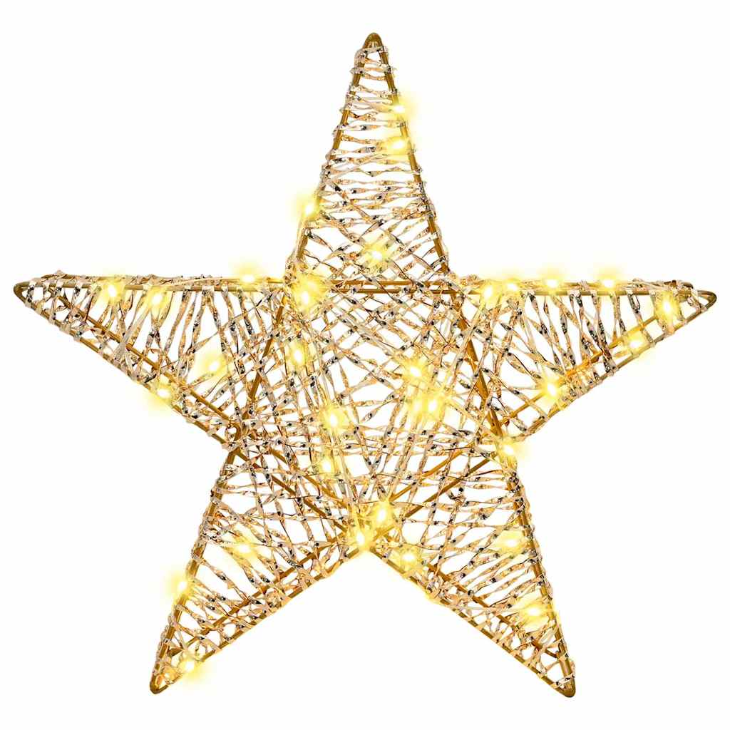 3D Star 50 LEDs Warm white 55 x 52.5 x 9 cm PET