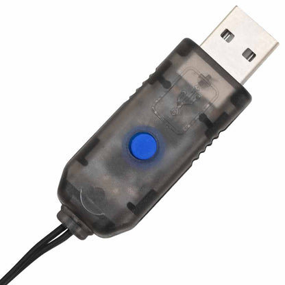 Ball with 192 LEDs Warm white 59.5 x 59.5 x 63 cm Metal