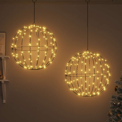Christmas Finial Light 2 pcs 320 LEDs Warm White