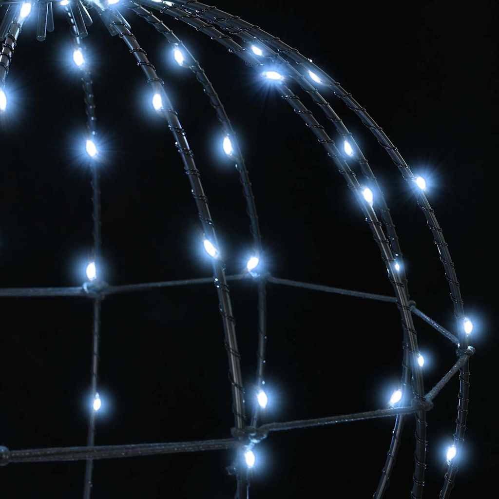 Ball 2 pcs Cold white 60 x 60 x 62 cm Metal 384 LEDs