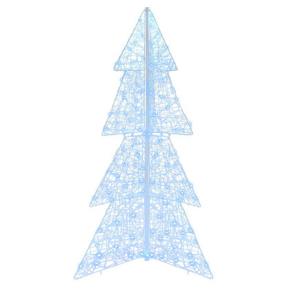 Christmas Tree with 160 LEDs Cold White 150 cm Acrylic