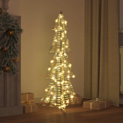 Christmas Tree with 100 LEDs Warm White 120 cm PET