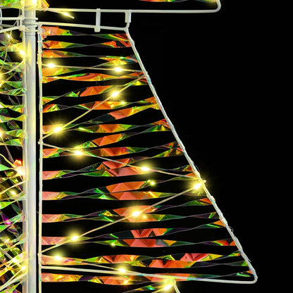 Christmas Tree with 160 LEDs Warm White 150 cm PET