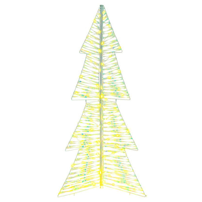 Christmas Tree with 160 LEDs Warm White 150 cm PET