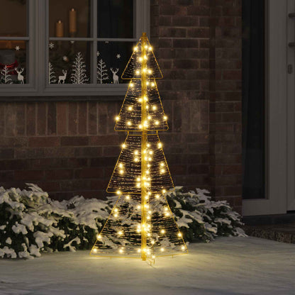 Christmas Tree with 100 LEDs Warm White 120 cm PET