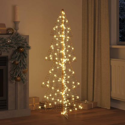 Christmas Tree with 160 LEDs Warm White 150 cm PET