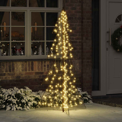 Christmas Tree with 240 LEDs Warm White 180 cm PET