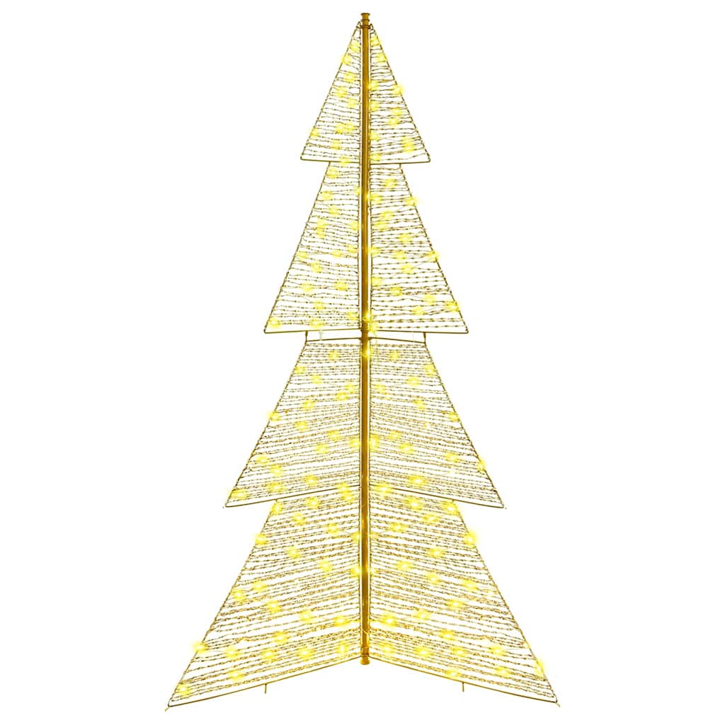 Christmas Tree with 240 LEDs Warm White 180 cm PET