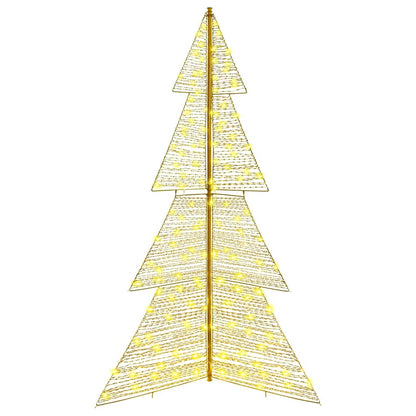 Christmas Tree with 240 LEDs Warm White 180 cm PET