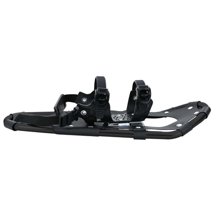 3 in 1 Snowshoes Black 53.5 x 21 cm Aluminum and HDPE