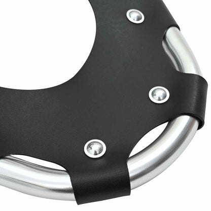 3 in 1 Snowshoes Silver and Black 63 x 21 cm Aluminum and HDPE
