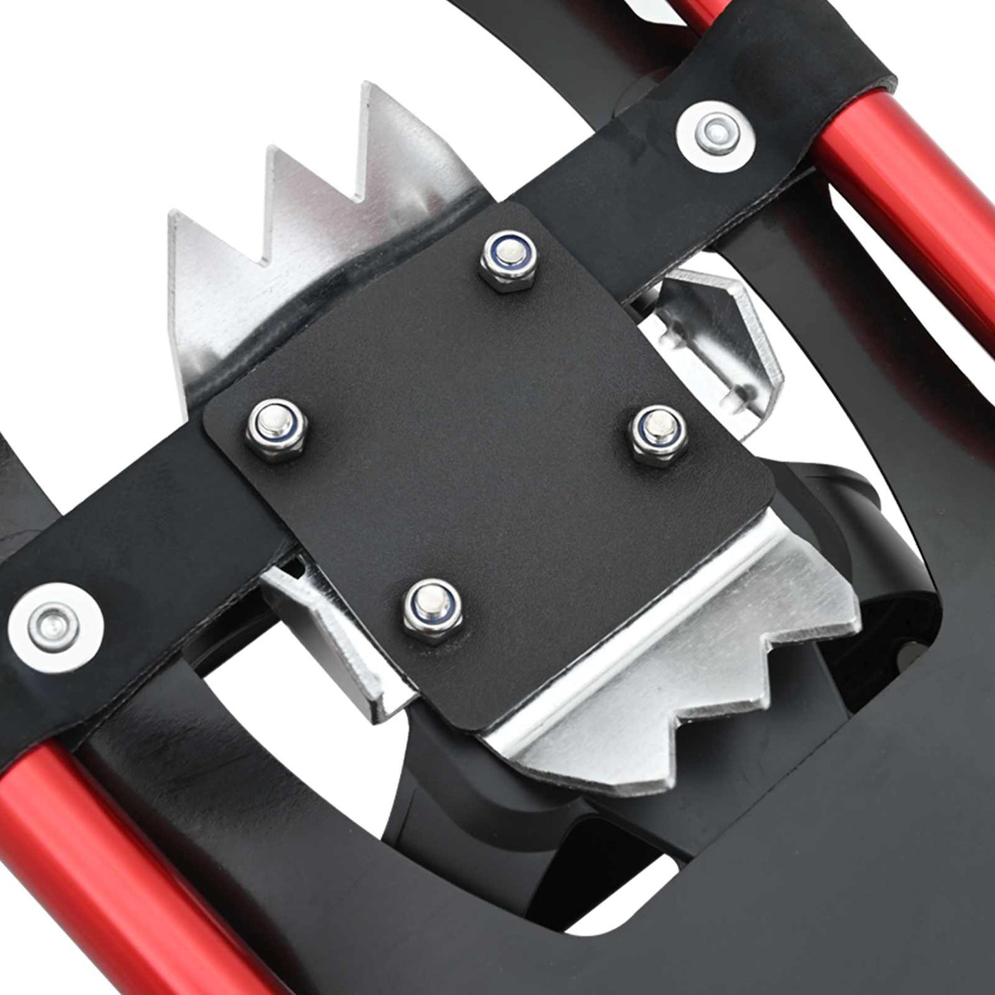 3 in 1 Snowshoes Red and Black 63 x 21 cm Aluminum and HDPE