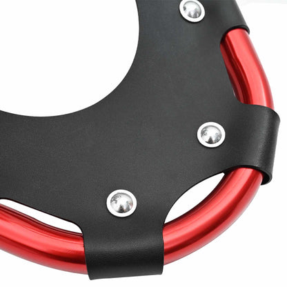 3 in 1 Snowshoes Red and Black 63 x 21 cm Aluminum and HDPE