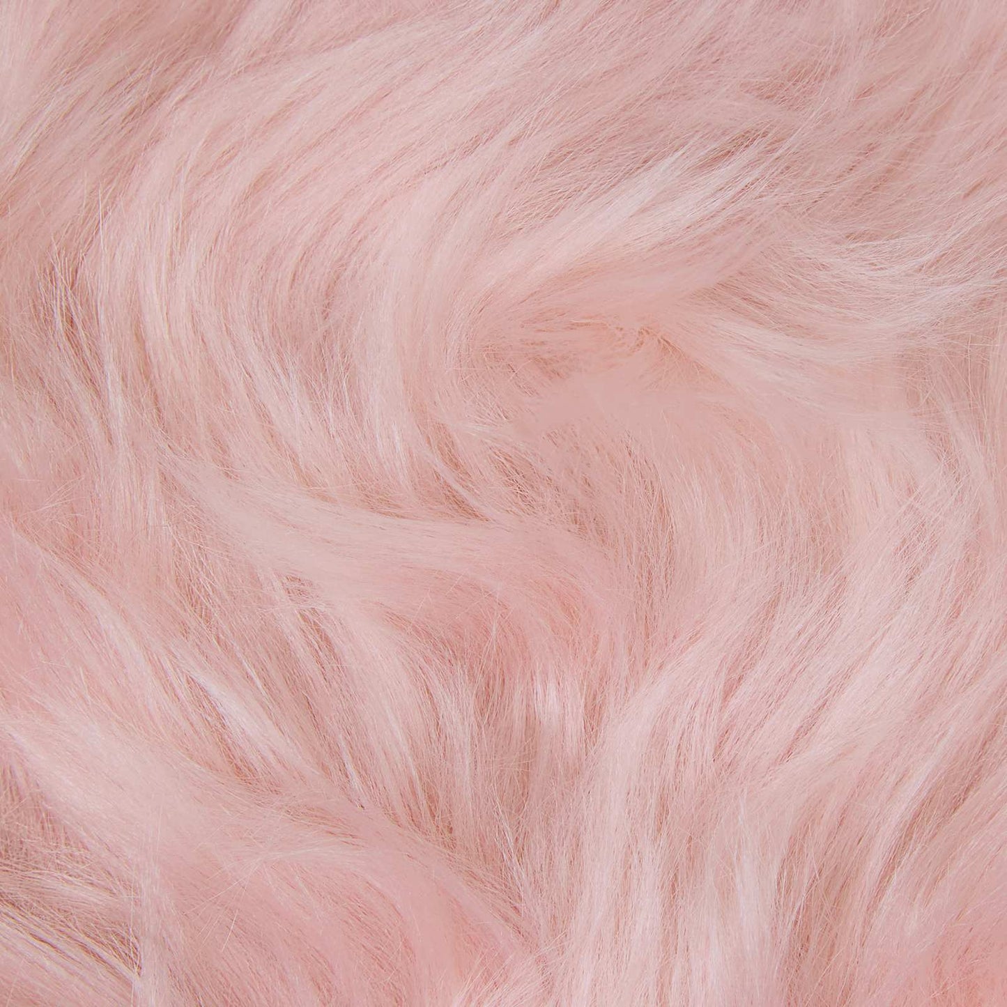 Faux Sheepskin Rug TAFALLA Pink 240 x 340 cm Polyester