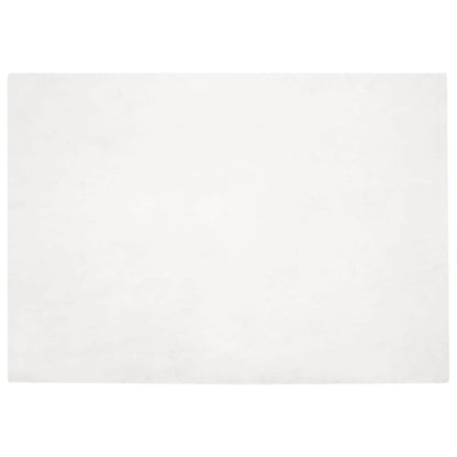 Anti-Slip Faux Rabbit Fur Rug OLITE White 120 x 170 cm