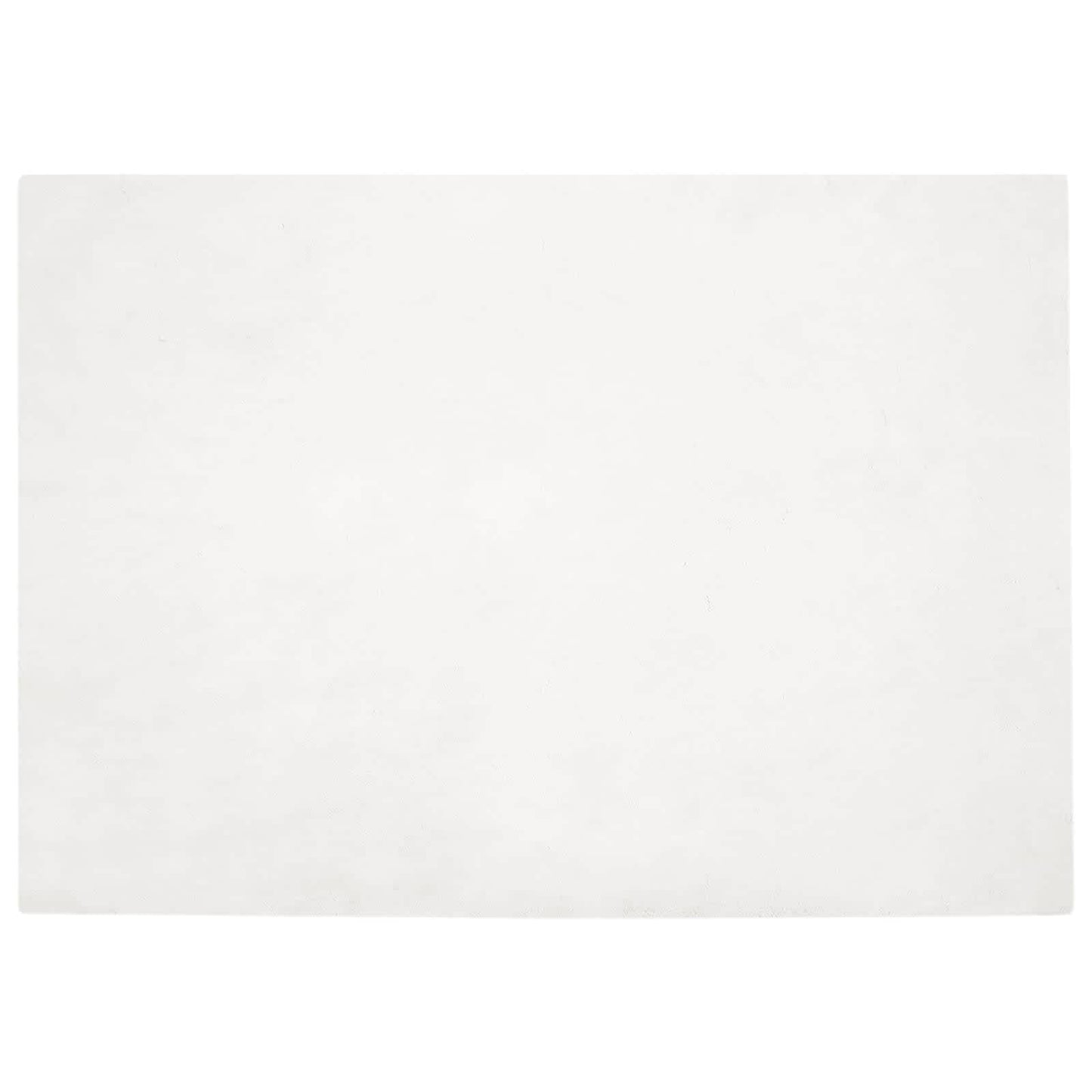 Anti-Slip Faux Rabbit Fur Rug OLITE White 140 x 200 cm