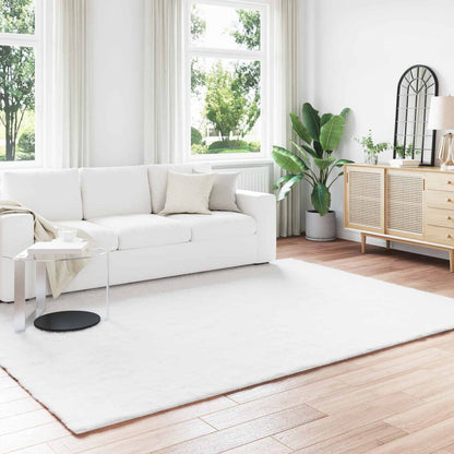 Anti-Slip Faux Rabbit Fur Rug OLITE White 200 x 280 cm