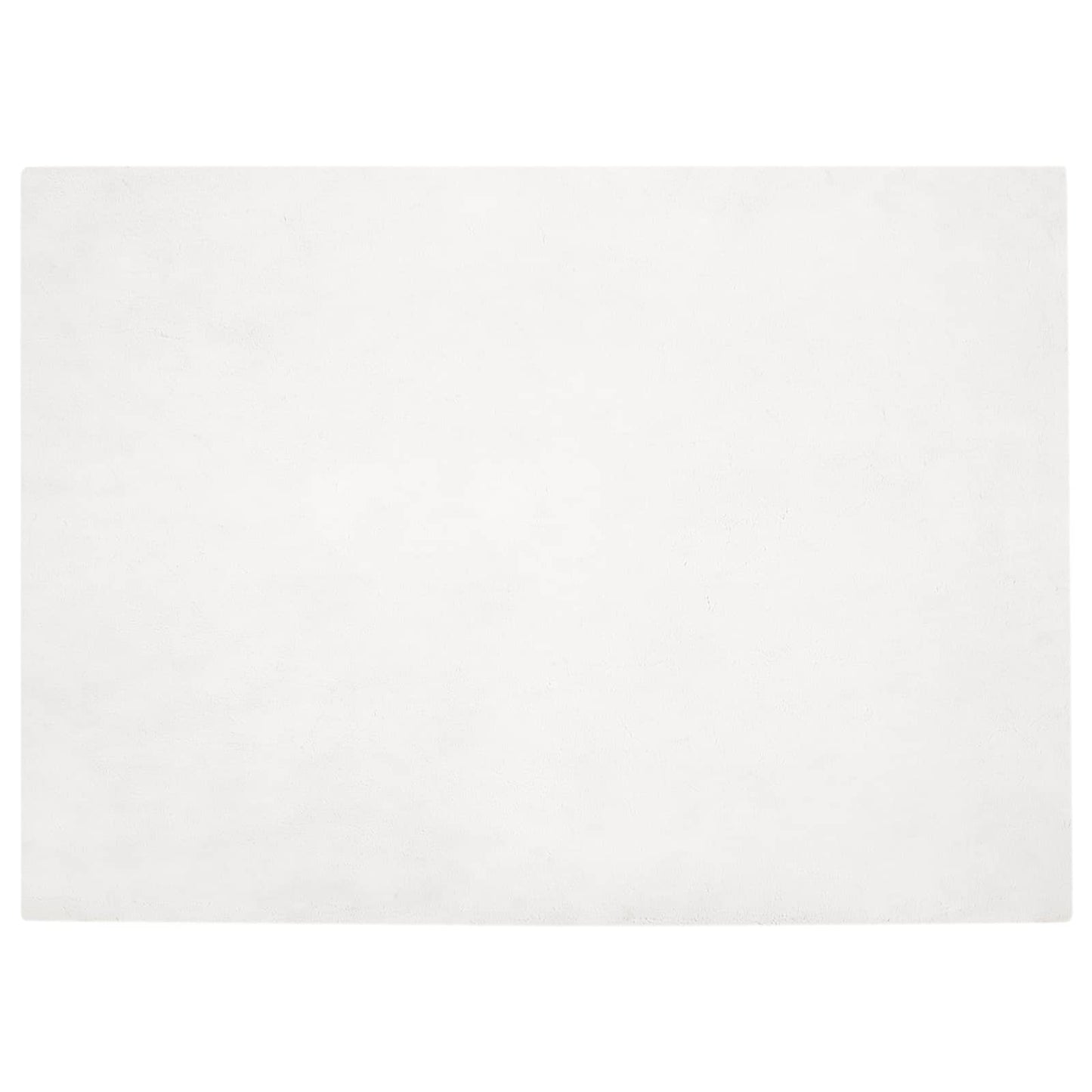 Anti-Slip Faux Rabbit Fur Rug OLITE White 200 x 280 cm