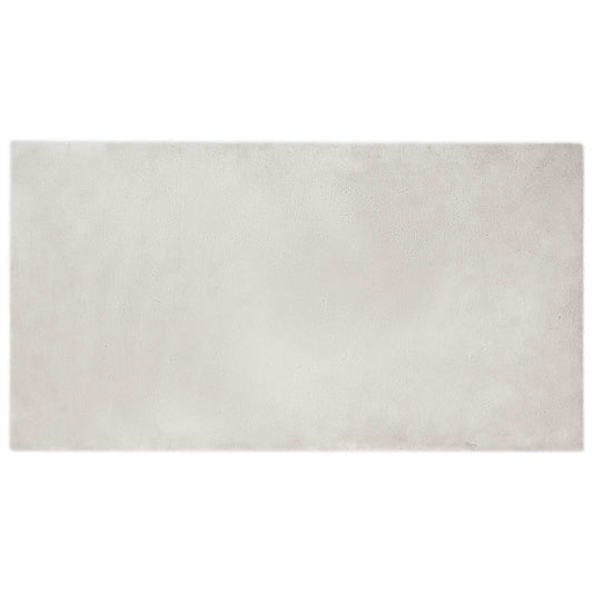 Anti-Slip Faux Rabbit Fur Rug OLITE Beige 60 x 110 cm Polyester