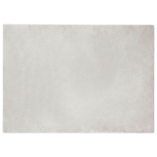 Anti-Slip Faux Rabbit Fur Rug OLITE Beige 200 x 280 cm