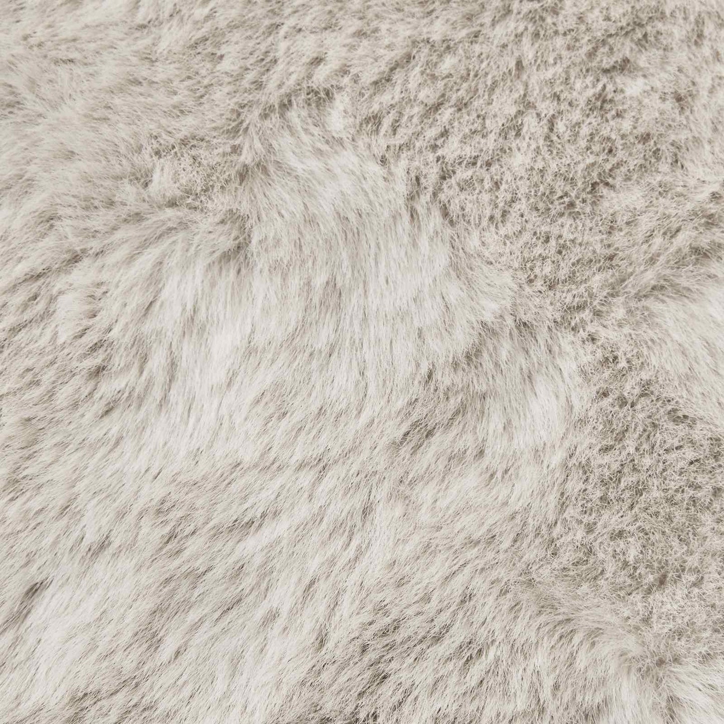 Anti-Slip Faux Rabbit Fur Rug OLITE Beige Ø 160 cm Polyester