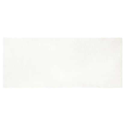 Anti-Slip Faux Rabbit Fur Rug OLITE Cream 80 x 200 cm Polyester