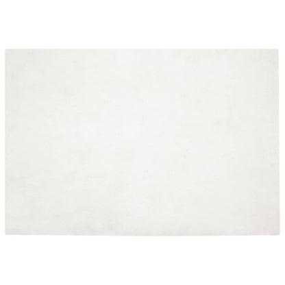 Anti-Slip Faux Rabbit Fur Rug OLITE Cream 160 x 230 cm