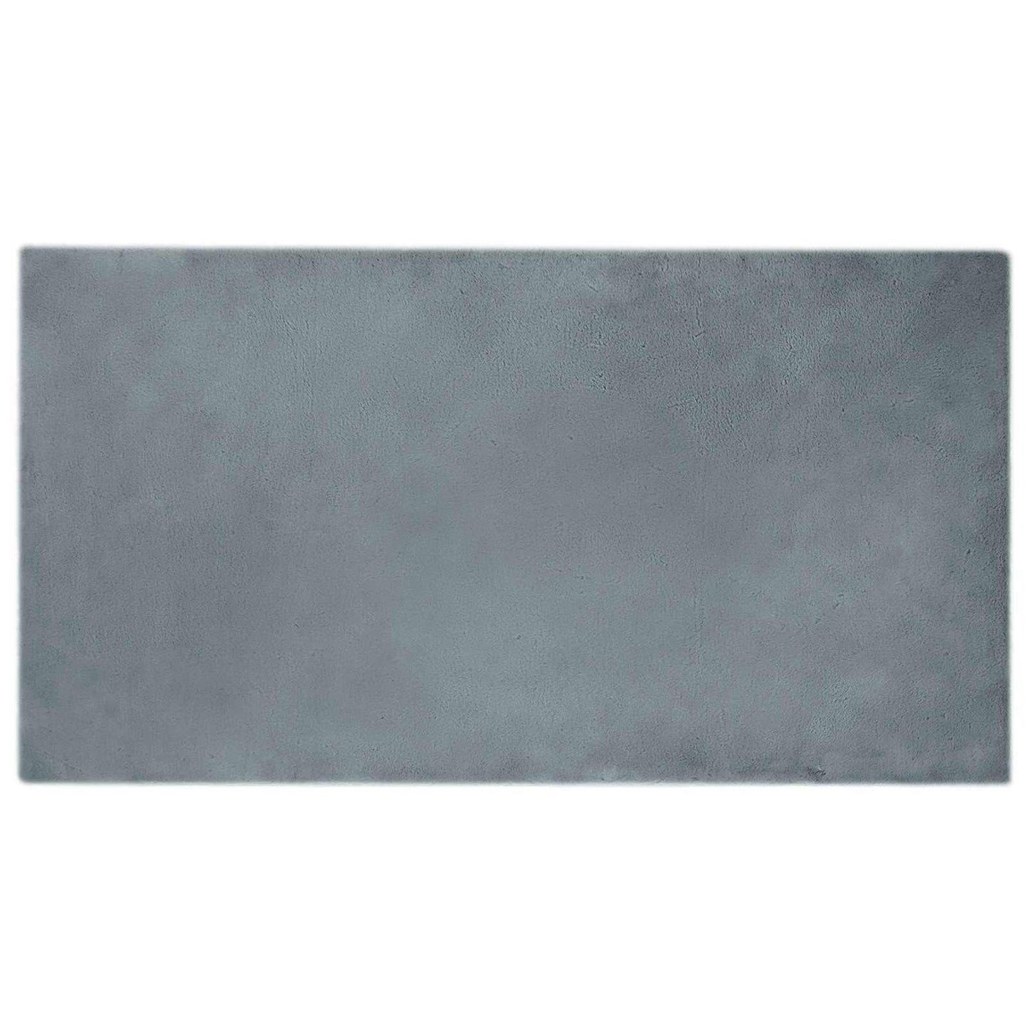 Anti-Slip Faux Rabbit Fur Rug OLITE Anthracite 80 x 150 cm