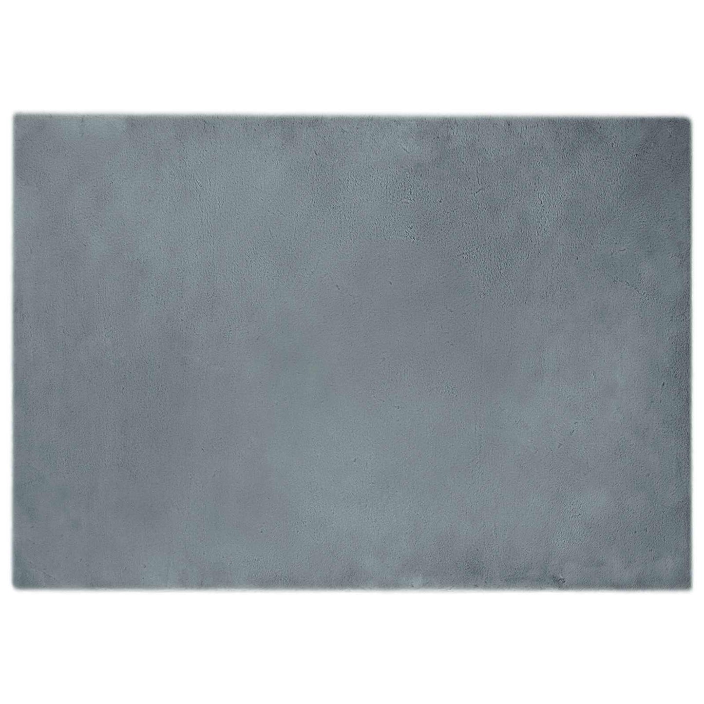 Anti-Slip Faux Rabbit Fur Rug OLITE Anthracite 120 x 170 cm