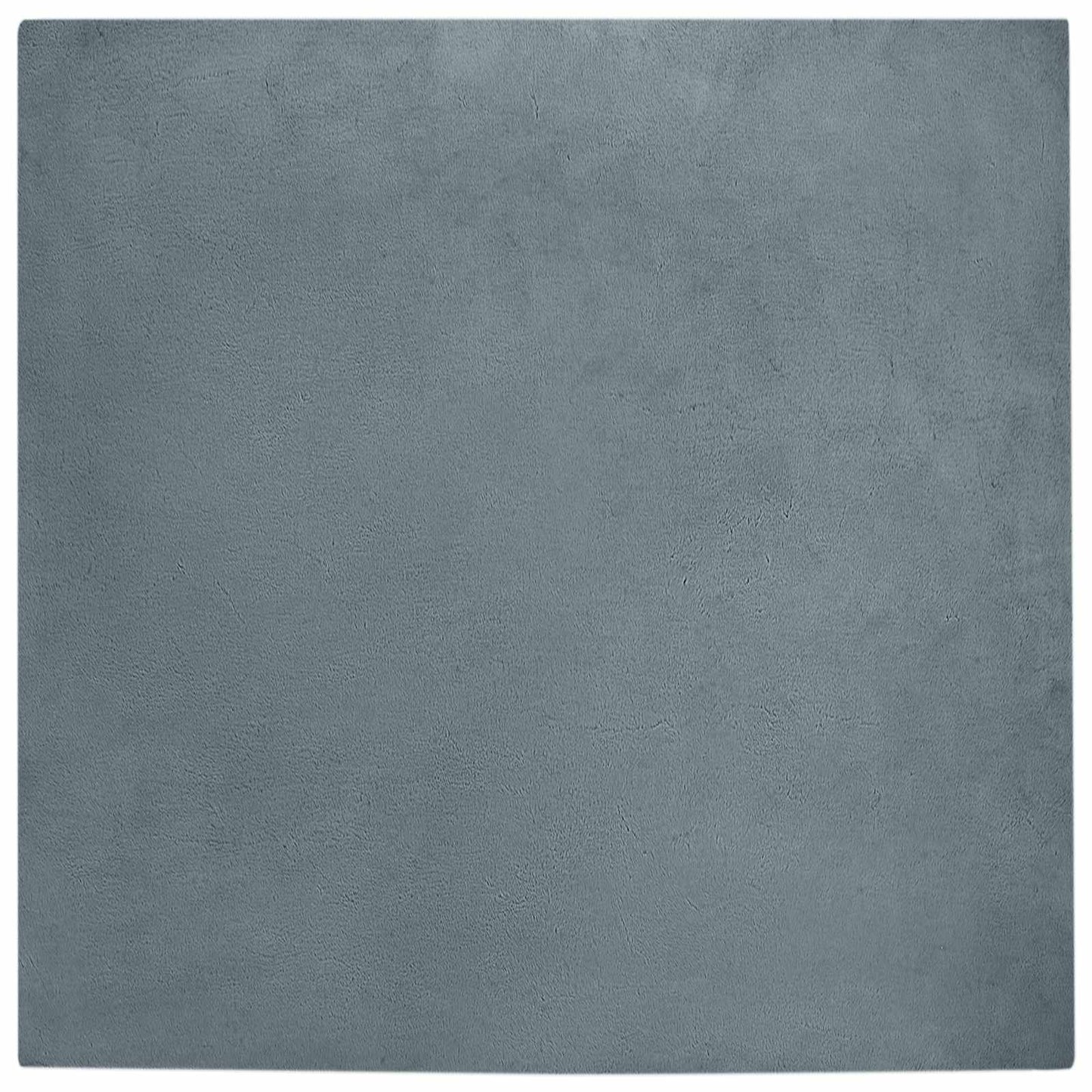 Anti-Slip Faux Rabbit Fur Rug OLITE Anthracite 160 x 160 cm