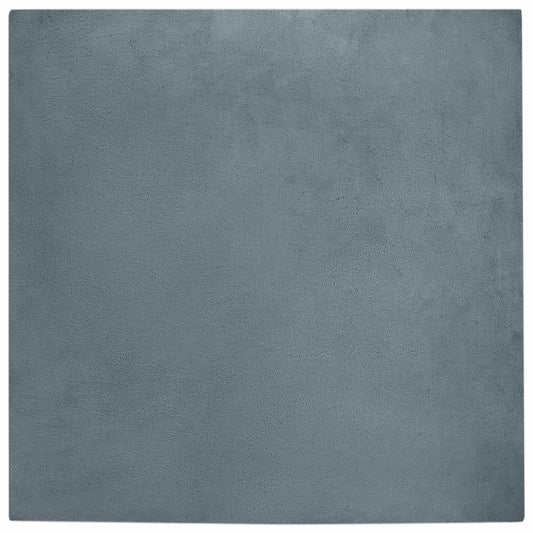 Anti-Slip Faux Rabbit Fur Rug OLITE Anthracite 240 x 240 cm
