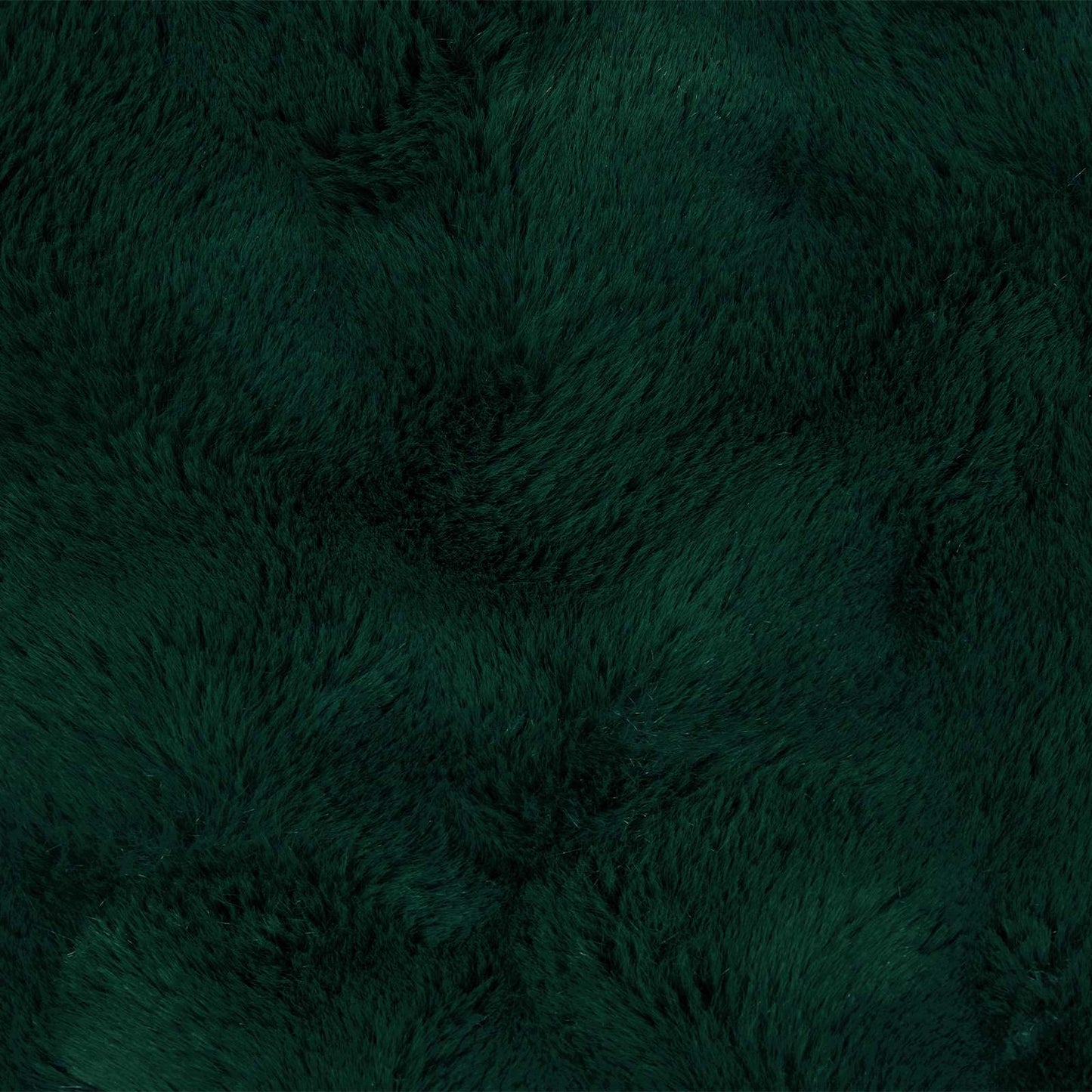 Anti-Slip Faux Rabbit Fur Blanket Olite Dark Green 220 x 240 cm