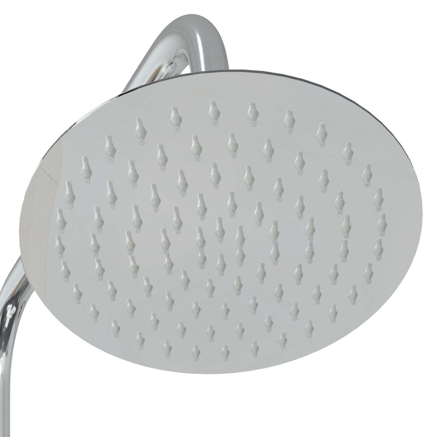 Outdoor Shower 223 cm Solid Pine Wood and Stainless Steel White