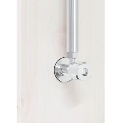 Outdoor Shower White 75 x 76 x 217 cm Solid Pine Wood
