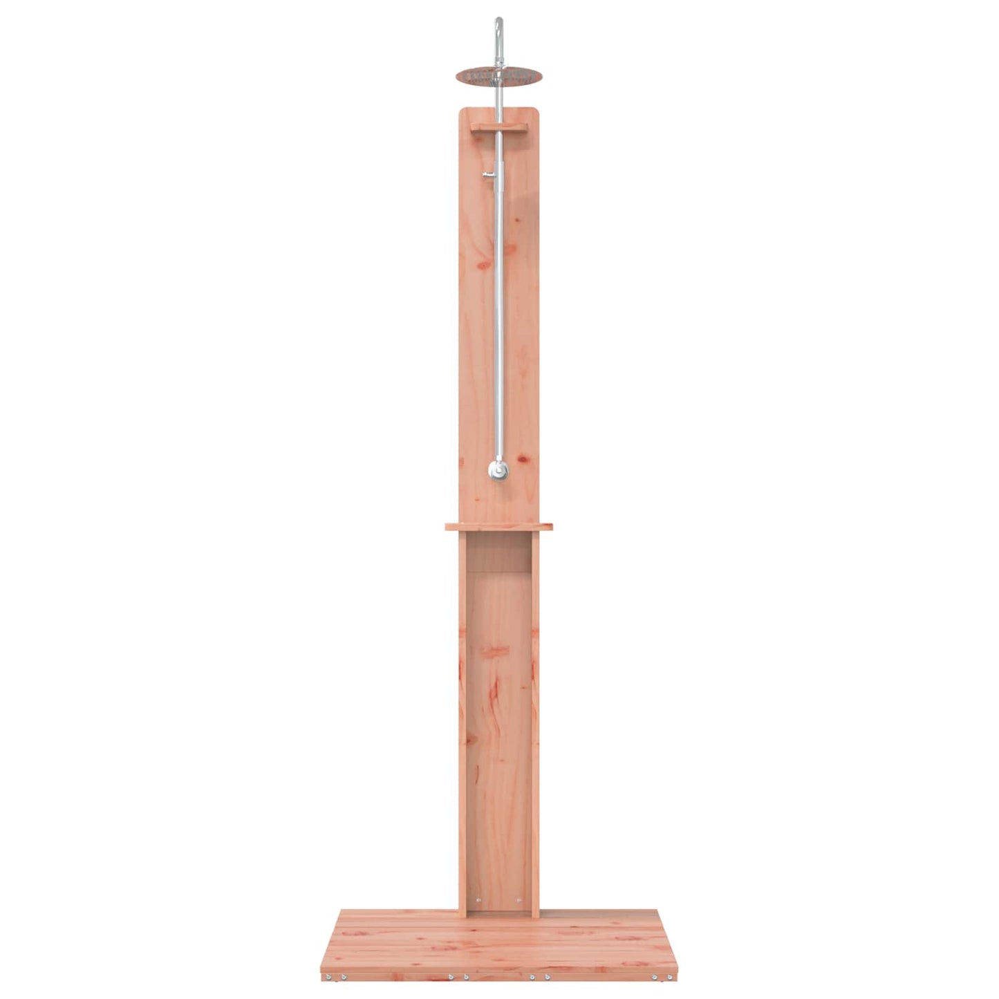 Outdoor Shower 206 cm Solid Douglas Wood and Stainless Steel