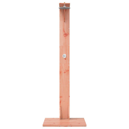 Outdoor Shower 214.5 cm Solid Douglas Wood and Stainless Steel