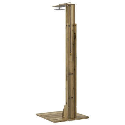 Outdoor Shower 214.5 cm Natural
