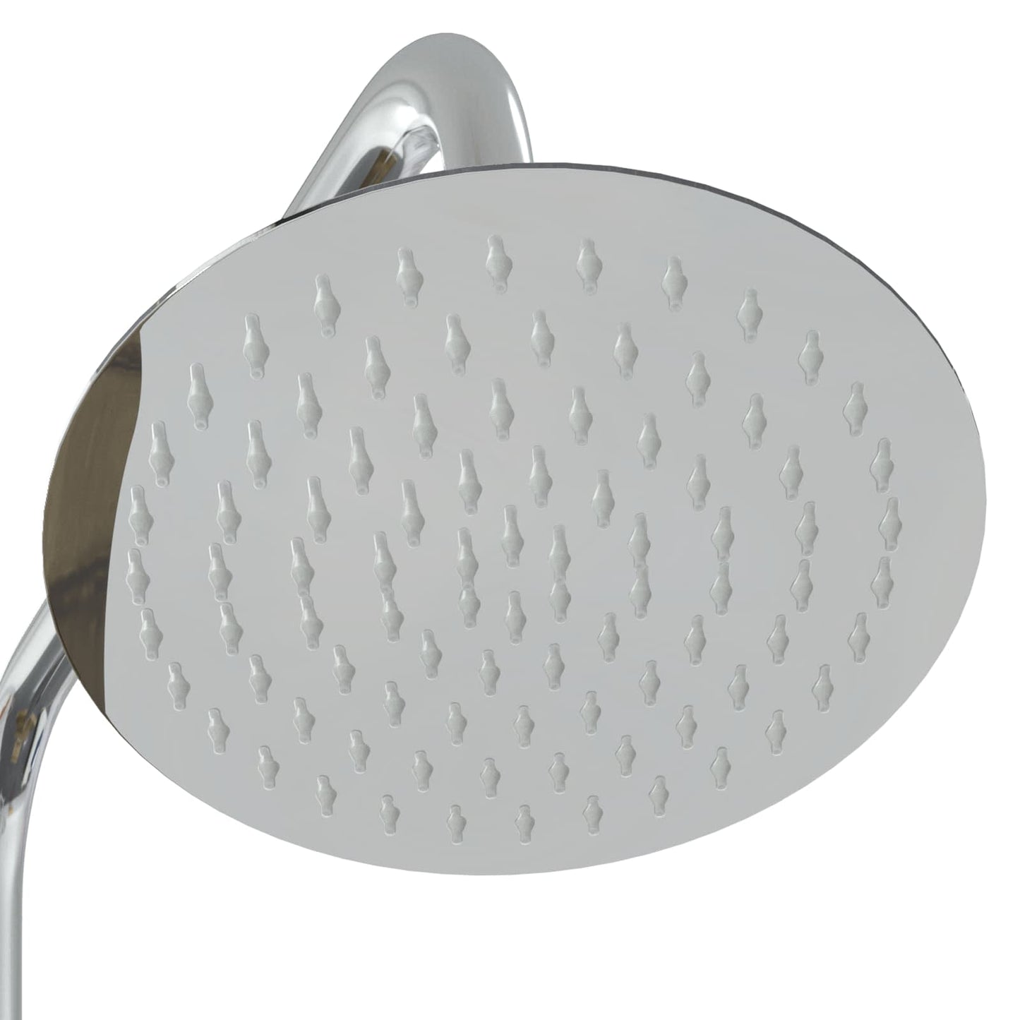 Outdoor Shower 246 cm Impregnated Pine Wood and Stainless Steel