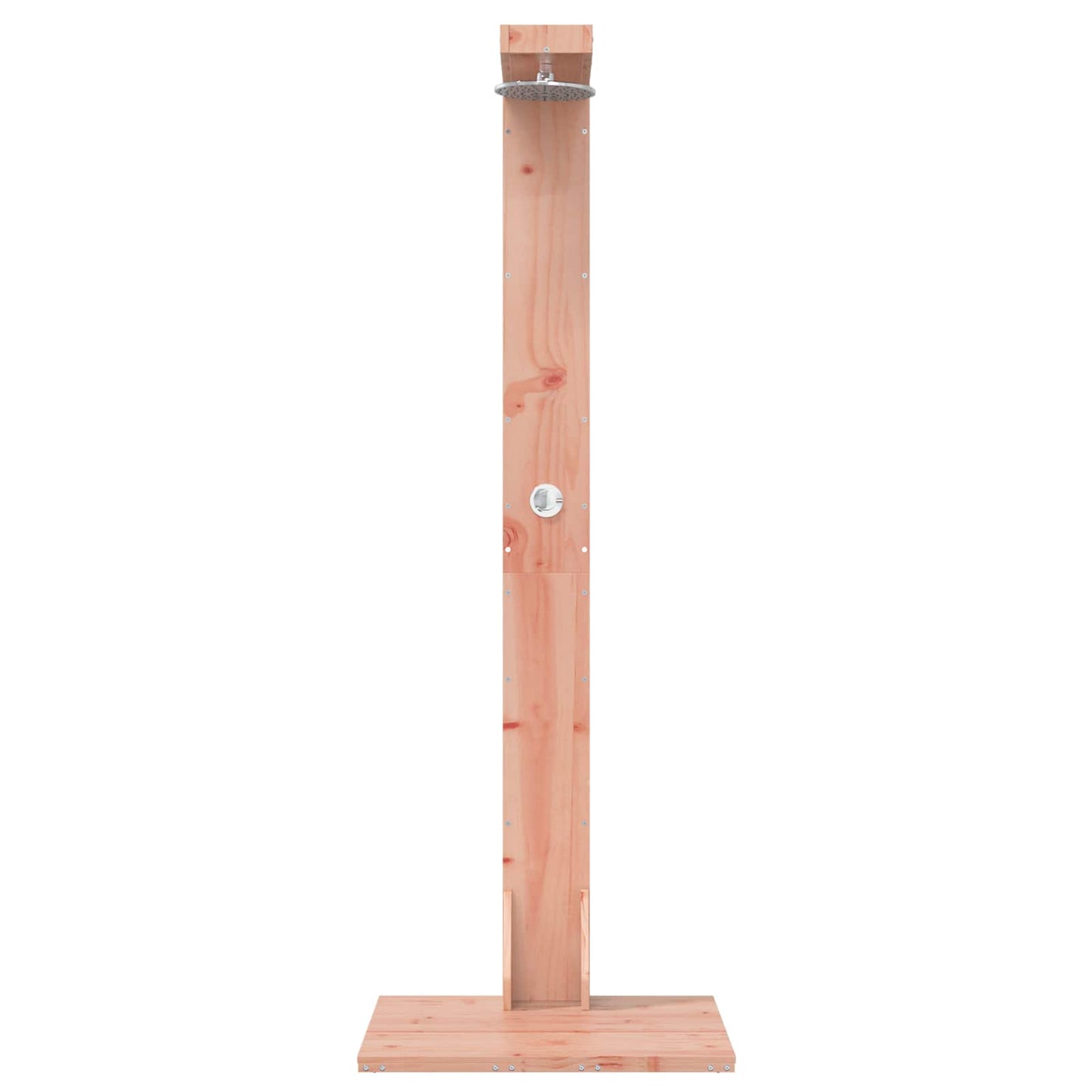 Outdoor Shower 210 cm Solid Douglas Wood and Stainless Steel