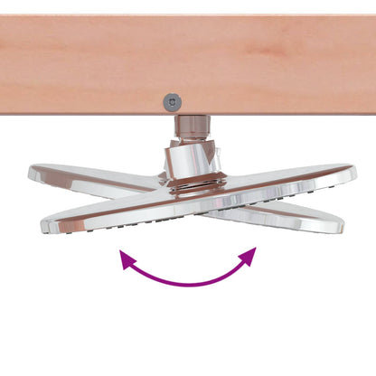 Outdoor Shower 210 cm Solid Douglas Wood and Stainless Steel