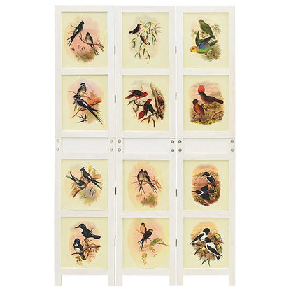 Romdivider Panel Folding White 106 x 165 cm MDF