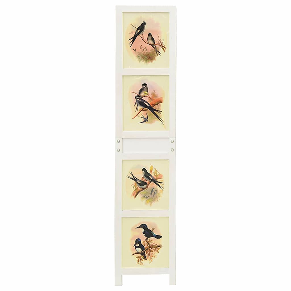 Romdivider Panel Folding White 106 x 165 cm MDF