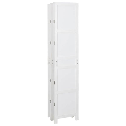 Romdivider Panel Folding White 176.5 x 165 cm MDF