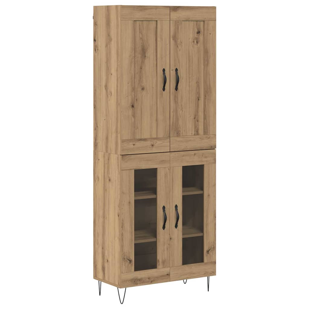 Highboard Artisan Oak 69.5 x 34 x 180 cm Engineered Wood