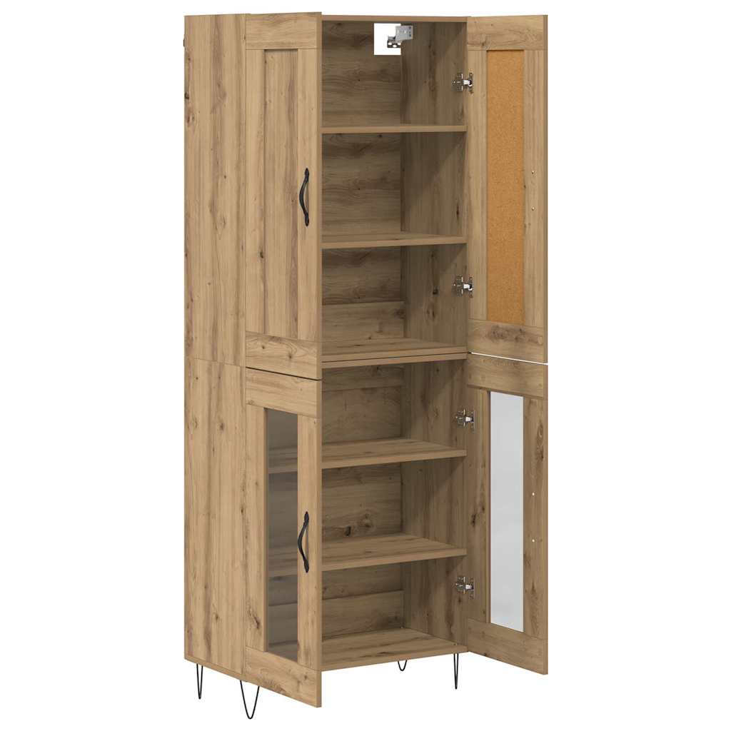 Highboard Artisan Oak 69.5 x 34 x 180 cm Engineered Wood