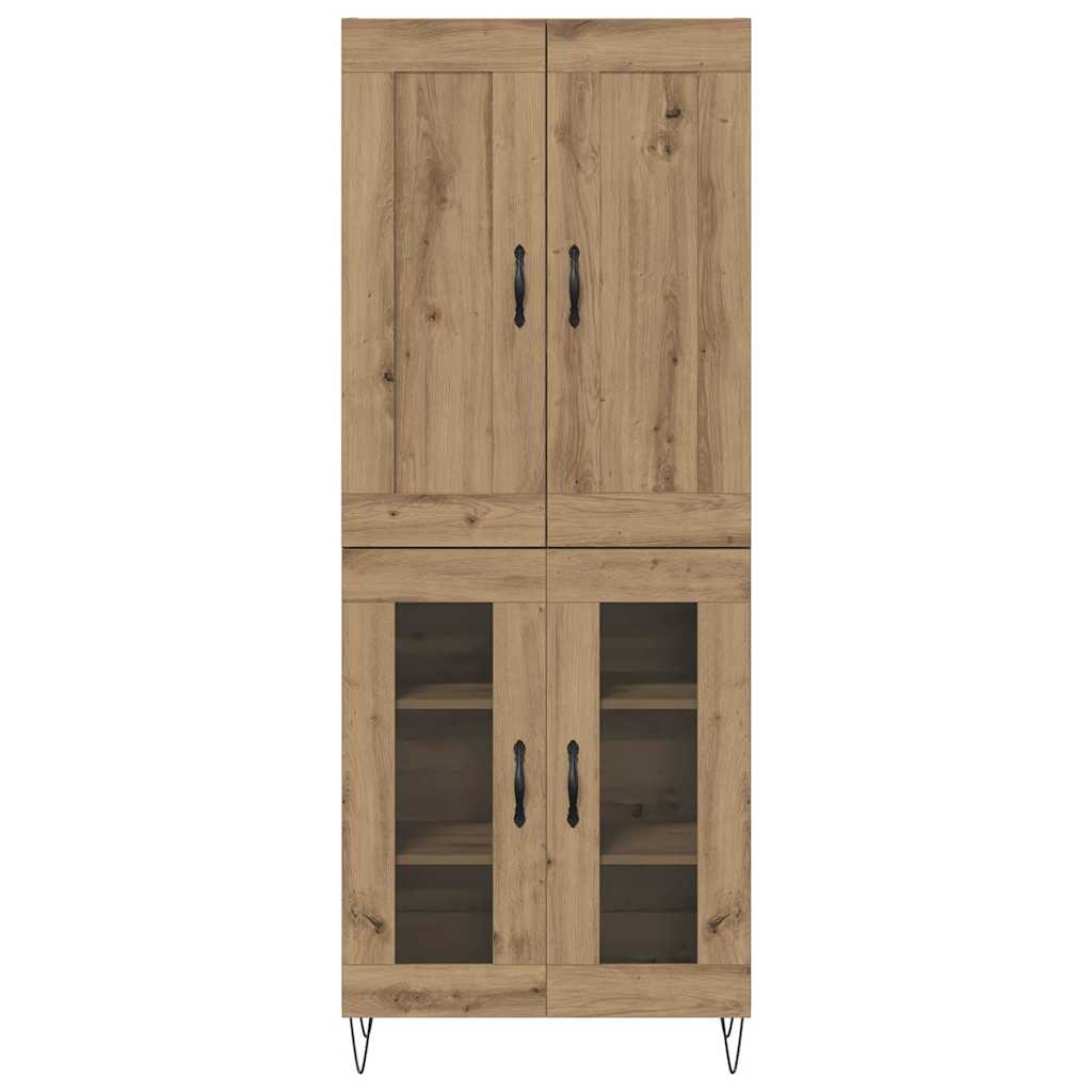 Highboard Artisan Oak 69.5 x 34 x 180 cm Engineered Wood